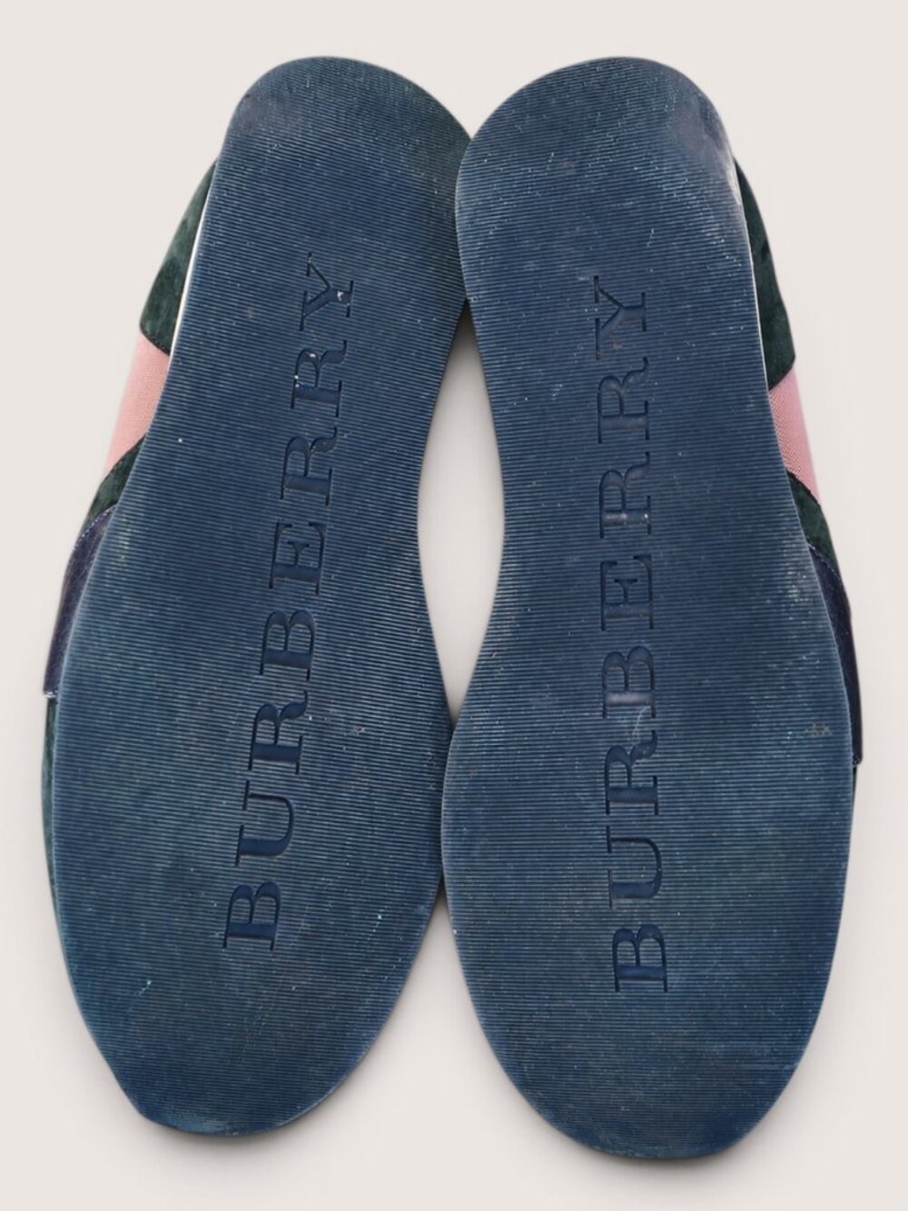 Burberry The Field Sneakers | Multicolor Suede & Leather * 39 - Picture 7 of 7